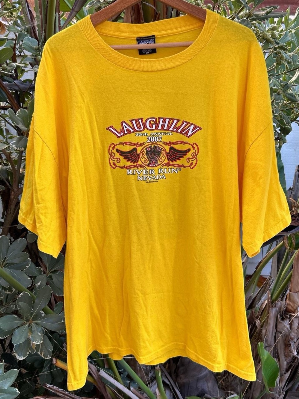 Vintage 2007 Laughlin River Run Motorcycle Event T Shirt Men’s 2XL Biker USA